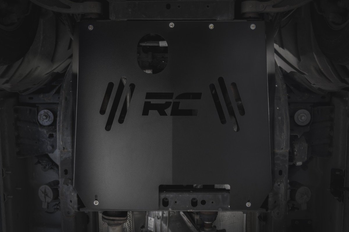 Ram 1500 Catalytic Converter Shield - Rough Country - Anti-Theft Skid Plate - '19-'26